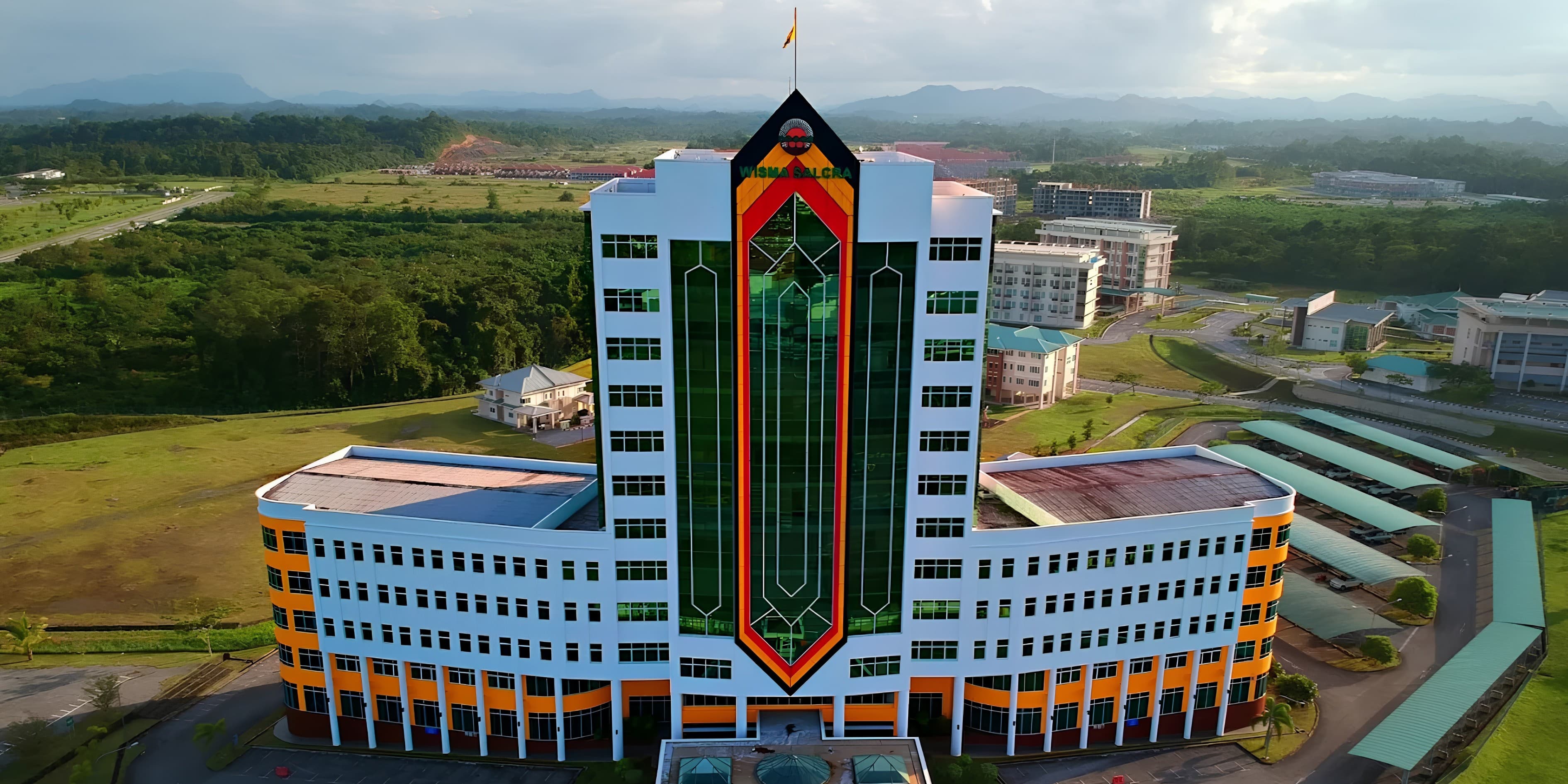 Wisma SALCRA headquarters building in Kota Samarahan, Sarawak