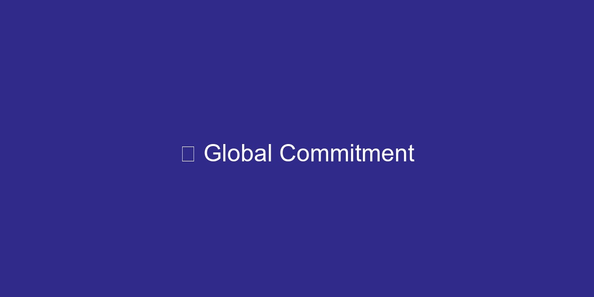 Global Commitment