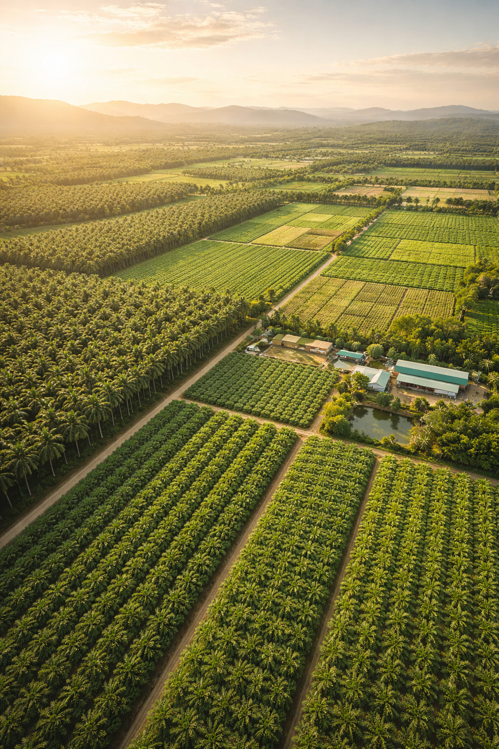 Aerial Plantation View